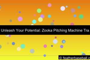 ilustrasi zooka pitching machine training like a pro